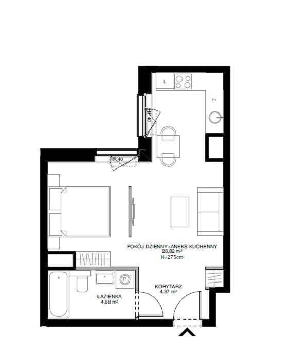 Apartmán Zloty Lotos-Srodmiescie Z Darmowym Parkingiem Gdaňsk Exteriér fotografie